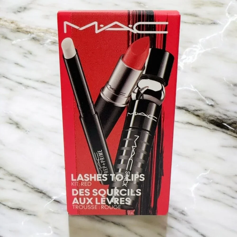 NIB MAC Lashes to Lips Kit: Red - Picture 5 of 5